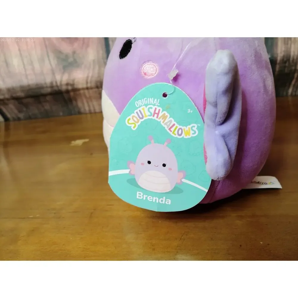 NWT Squishmallows Brenda Butterfly Plush‎ Purple 8